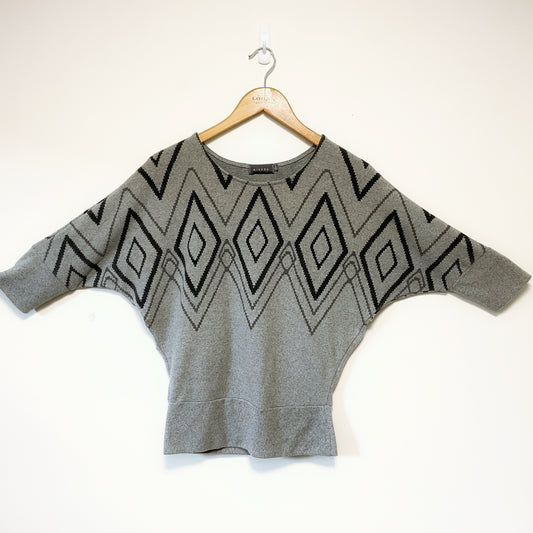 Mirrou - 3/4 Sleeves Knit Top