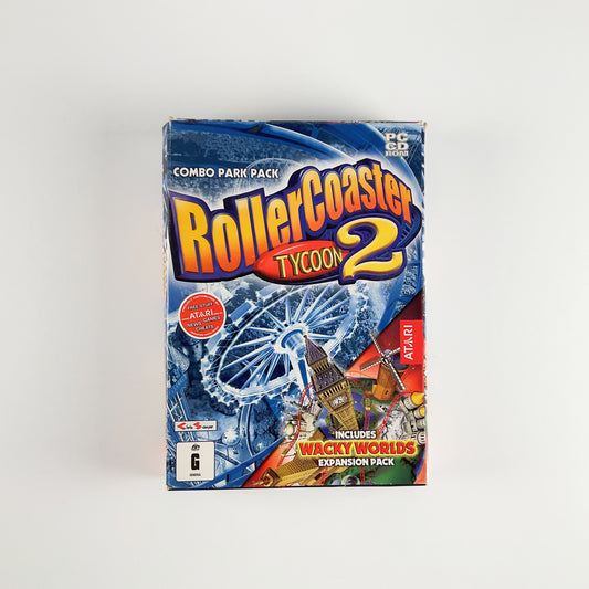 Rollercoaster Tycoon 2 Combo Park Pack PC Game