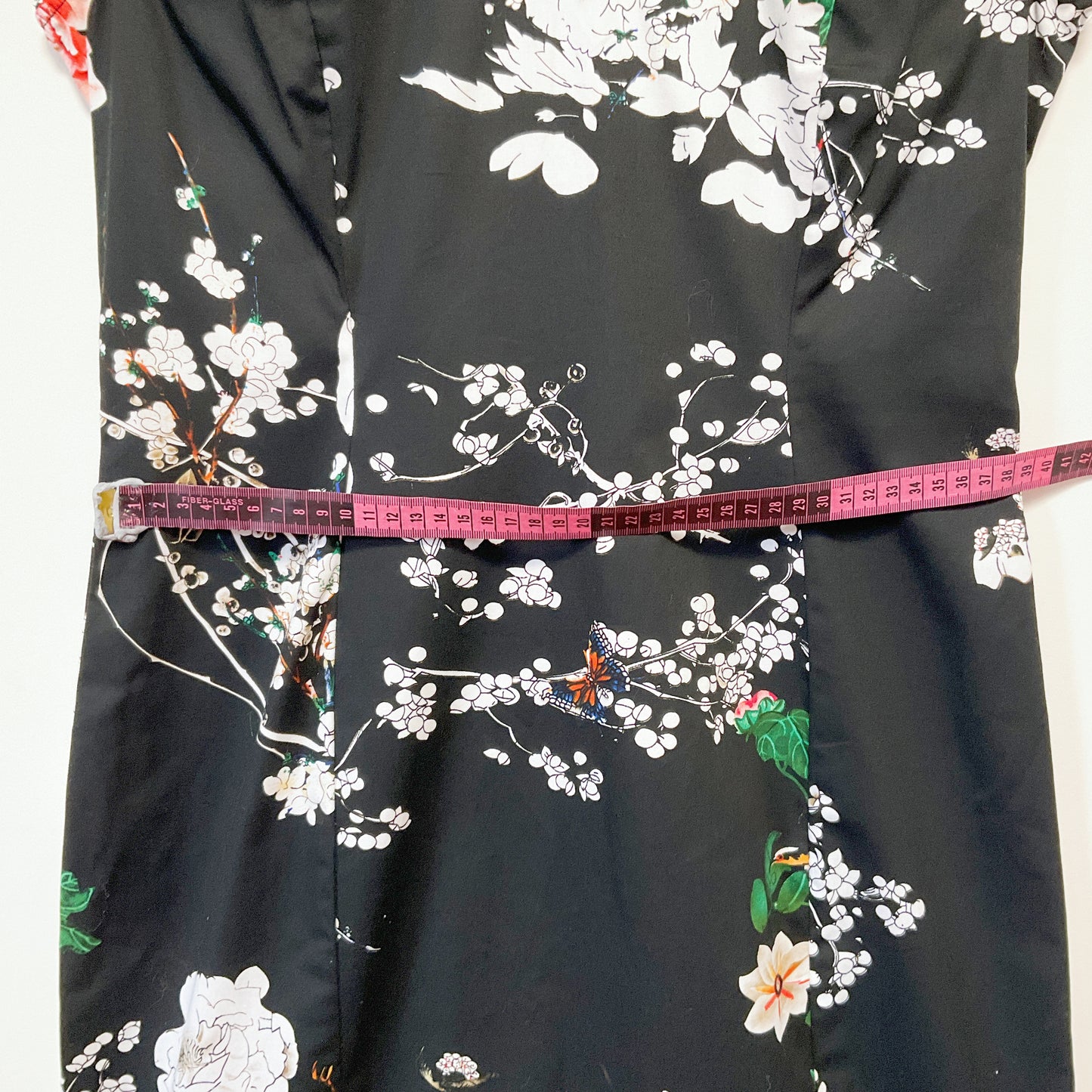 Annah Stretton - Black Blossom Sorrel Sky Dress