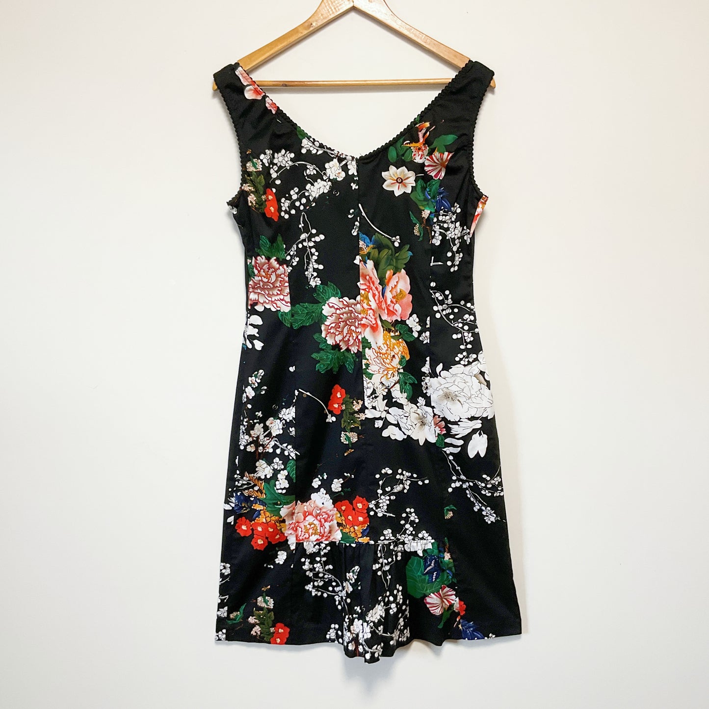 Annah Stretton - Black Blossom Sorrel Sky Dress