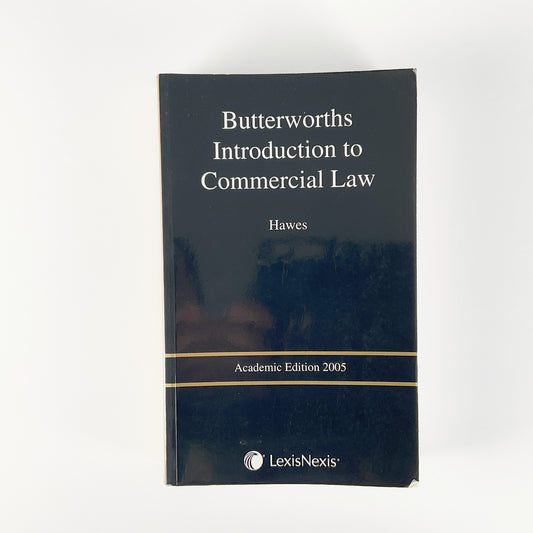 Butterworths Introduction to Commercial Law - Paperback