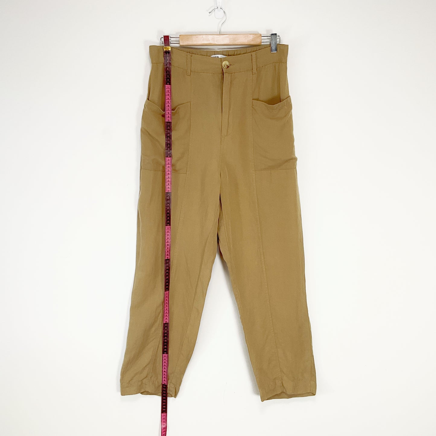 ZARA - Brown Linen Pants