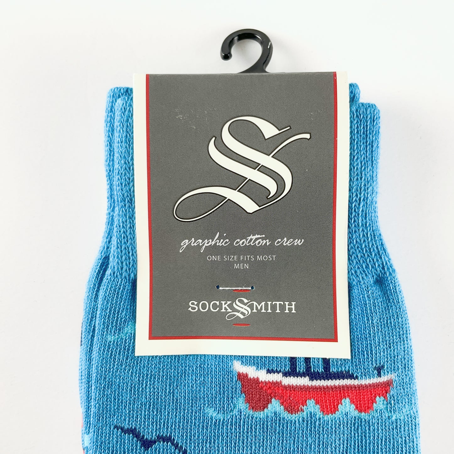 Sock Smith - Don't Rock The Boat Blue