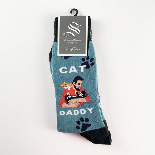 Sock Smith - Cat Daddy Blue