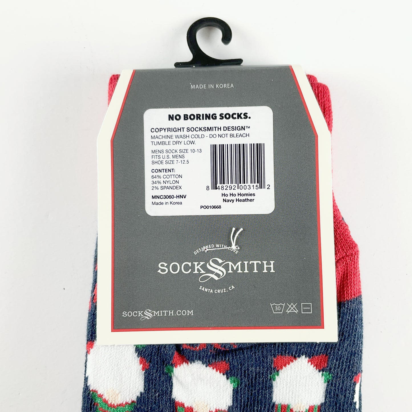 Sock Smith - HoHo Homies Navy Heather