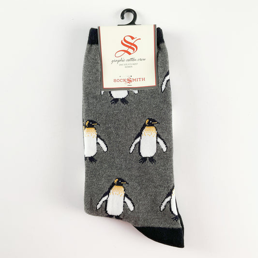 Sock Smith - The Coolest Emperor Charcoal Heather