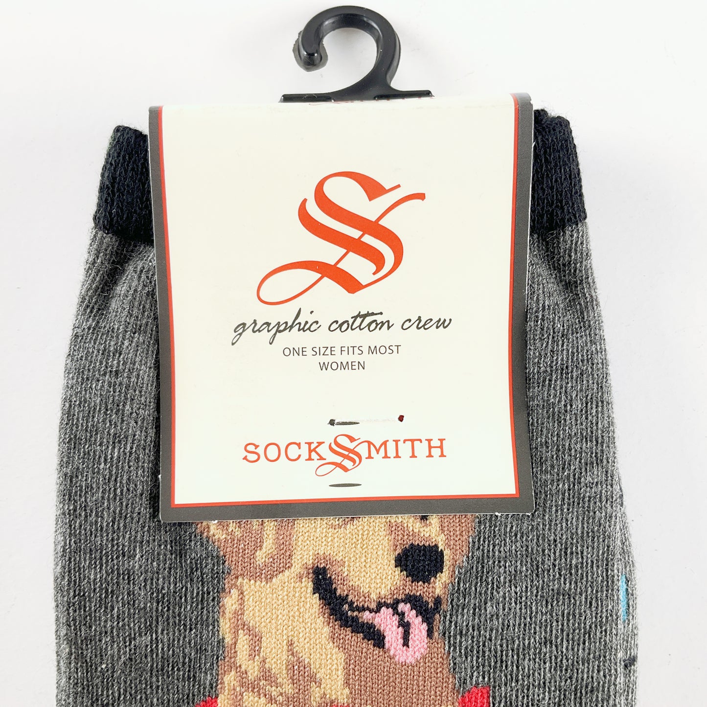 Sock Smith - Dog Gone Lights Gray Heather