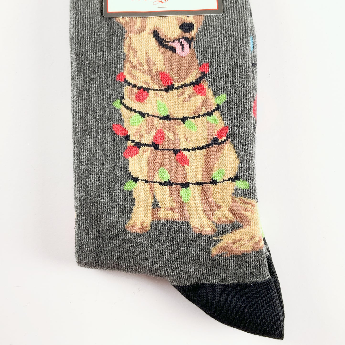 Sock Smith - Dog Gone Lights Gray Heather