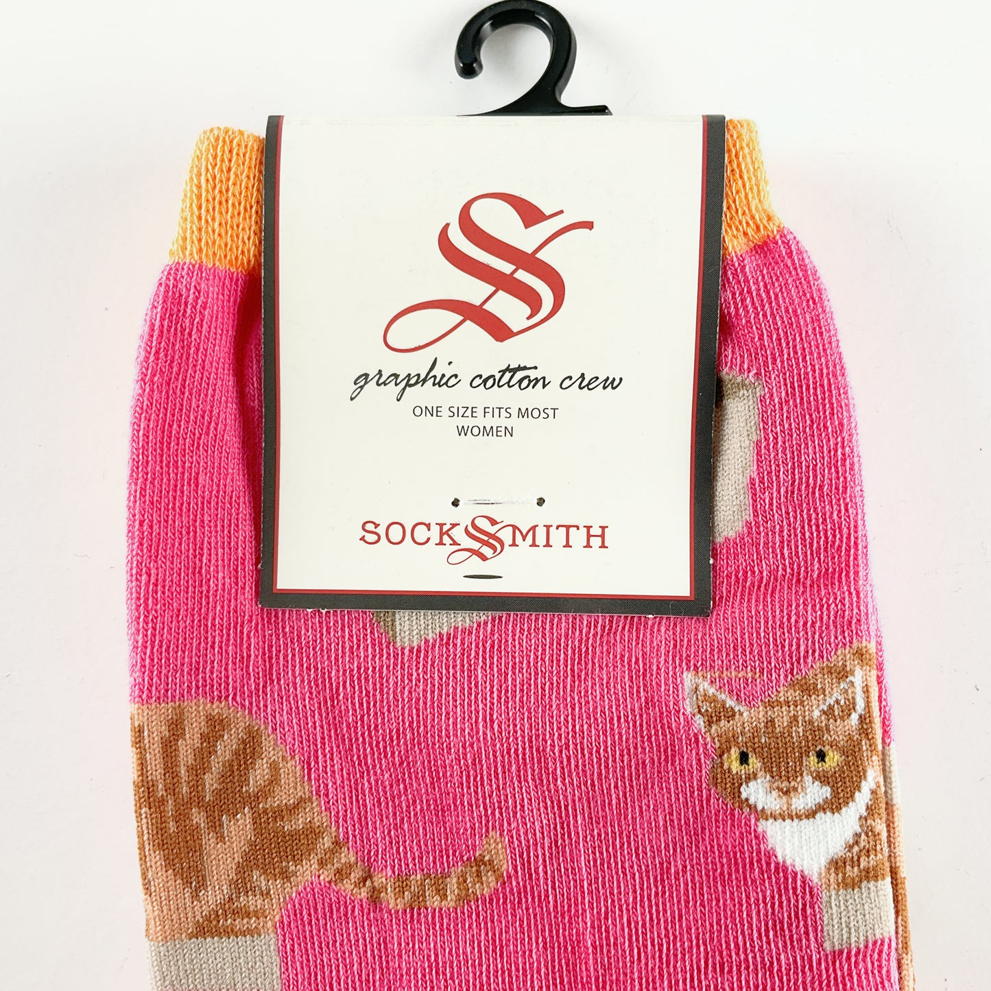 Sock Smith - Cat In A Box - Pink