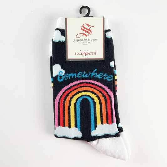 Sock Smith - Somewhere Over The Rainbow Black