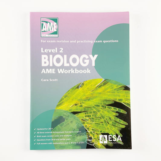 Level 2 biology AME workbook - 2019