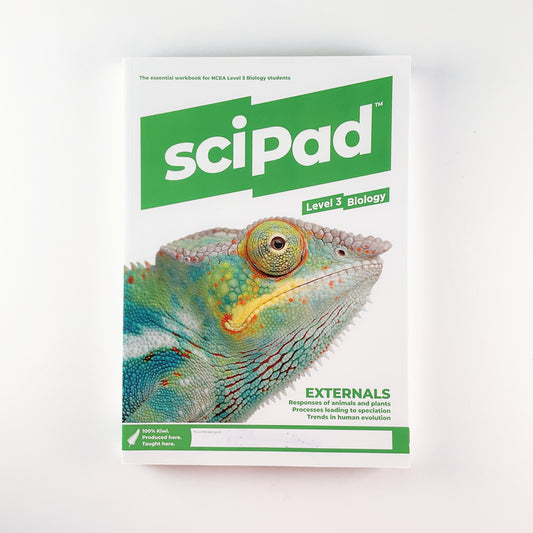 sciPAD External Biology Workbook Level 3