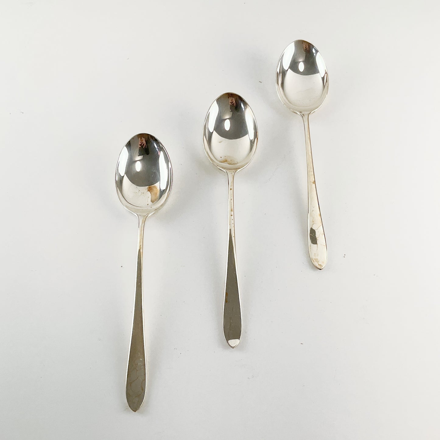 Walker & Hall - Silver Spoons Set of 3