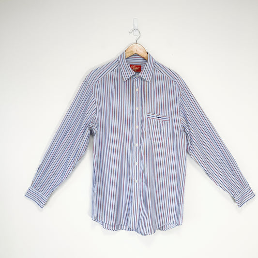 R.M. Williams - Light Blue Striped Shirt