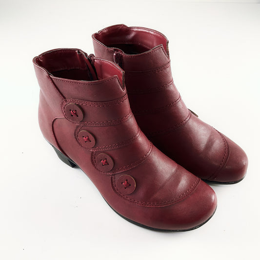 Paloma Rossi - Red Ankle Boots