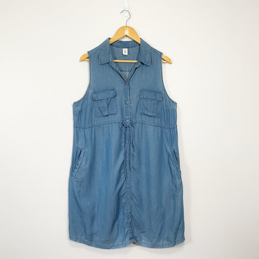 H&M MAMA - Blue/Denim Dress