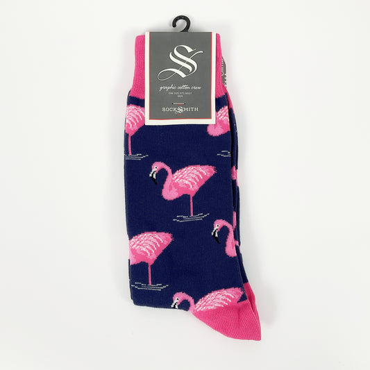 Sock Smith - Flamingo Navy