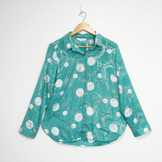 ELLA J - Printed Long Sleeves Shirt