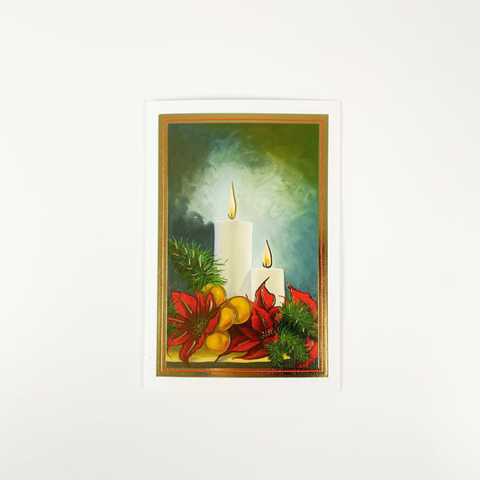 R.P.D. Santos - Greeting Cards - Christmas Candles