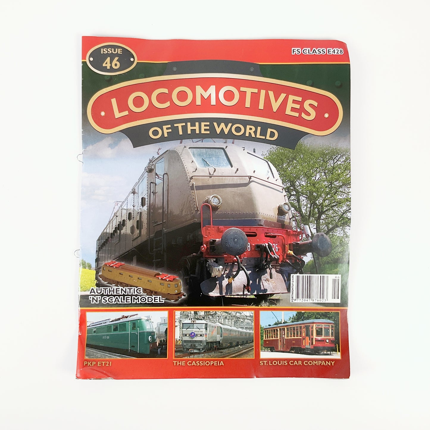 AMERCOM - LOCOMOTIVES - Class E428 FS - 1939 die-cast model 1:160 (With Magazine)