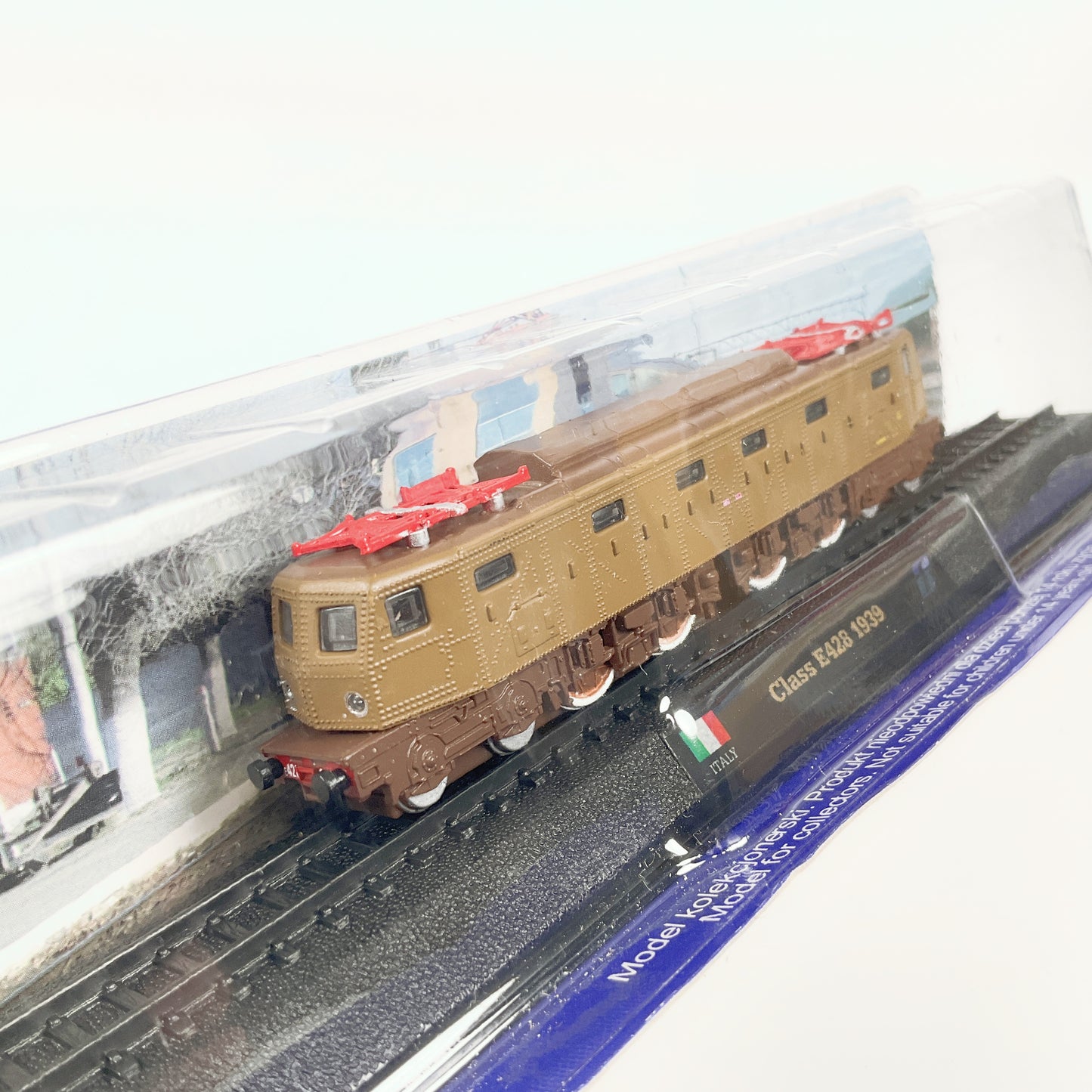 AMERCOM - LOCOMOTIVES - Class E428 FS - 1939 die-cast model 1:160 (With Magazine)