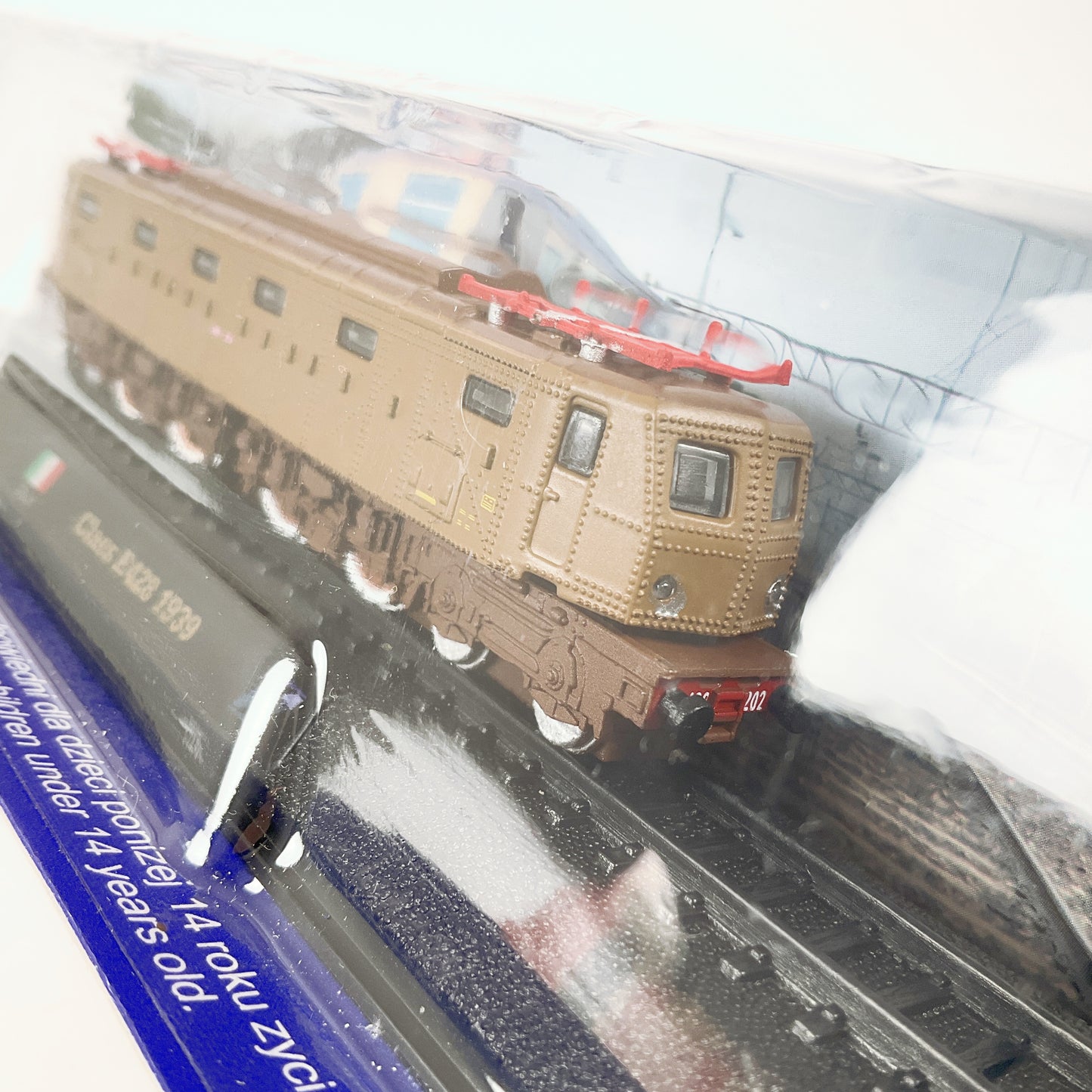 AMERCOM - LOCOMOTIVES - Class E428 FS - 1939 die-cast model 1:160 (With Magazine)