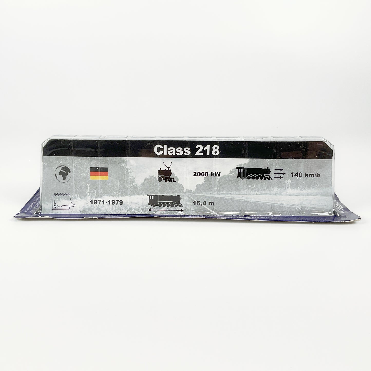 AMERCOM - LOCOMOTIVES - Class 218 - 1971 die-cast model 1:160 (With Magazine)