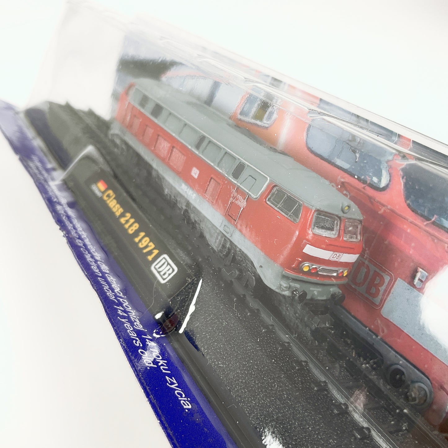 AMERCOM - LOCOMOTIVES - Class 218 - 1971 die-cast model 1:160 (With Magazine)