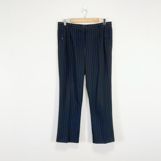 Basler - Black Pinstripe Pants