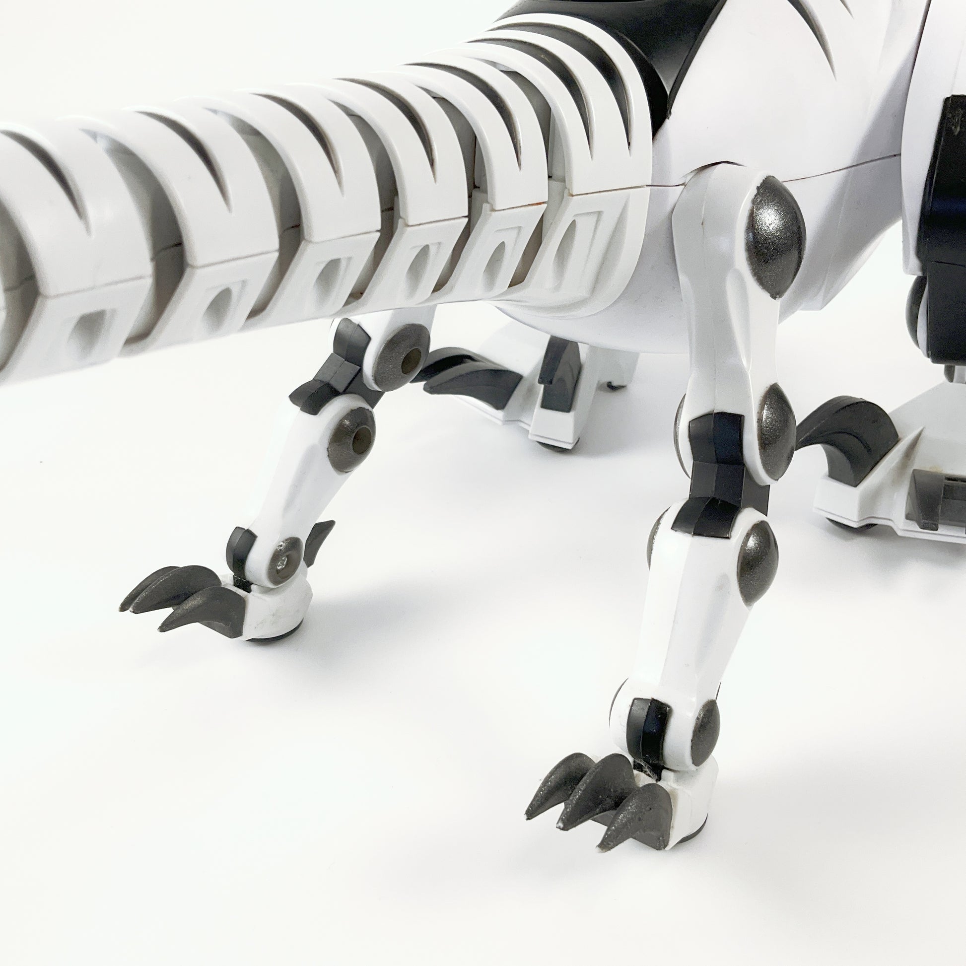 Black And White Robot Dinosaur Roboreptile White Remote Control