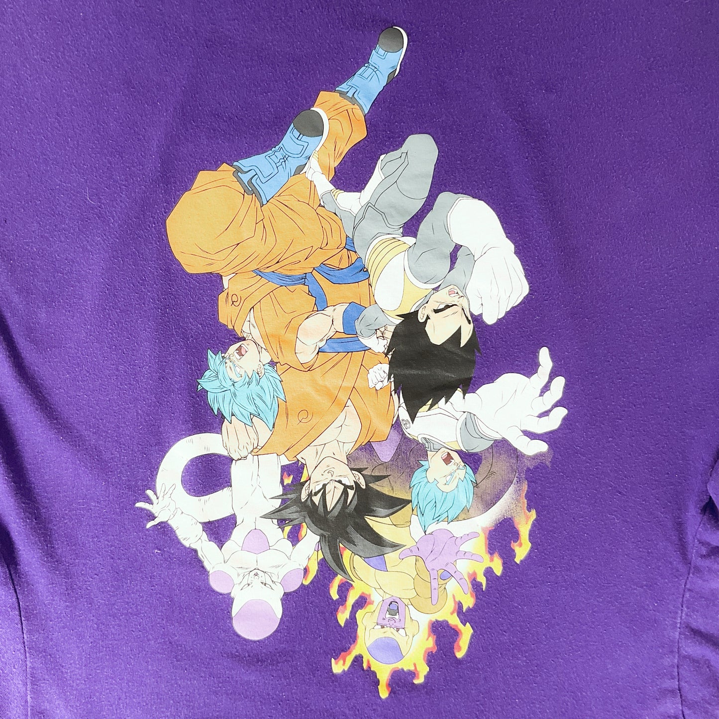 Dragon Ball Z Super Purple Graphic Tee