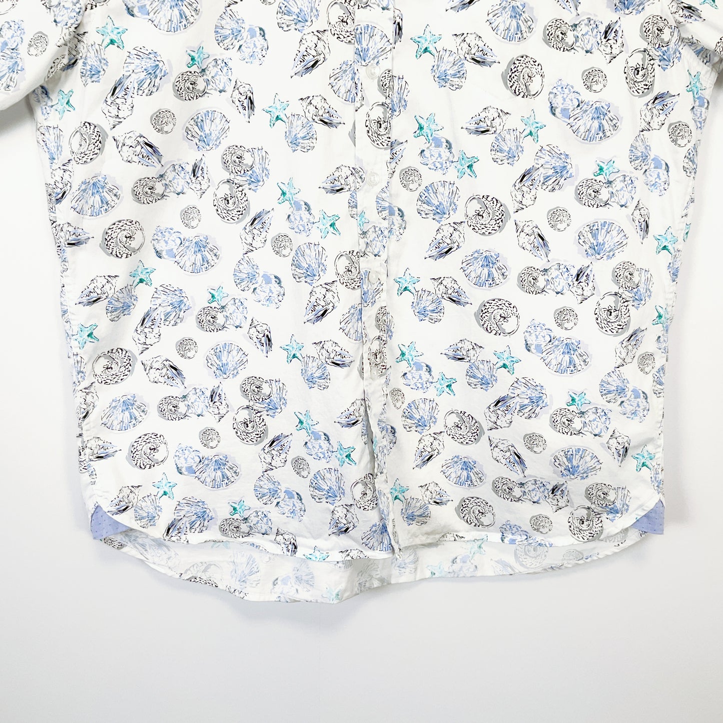 BERLIN - Short Sleeve Shell-patterned Shirt