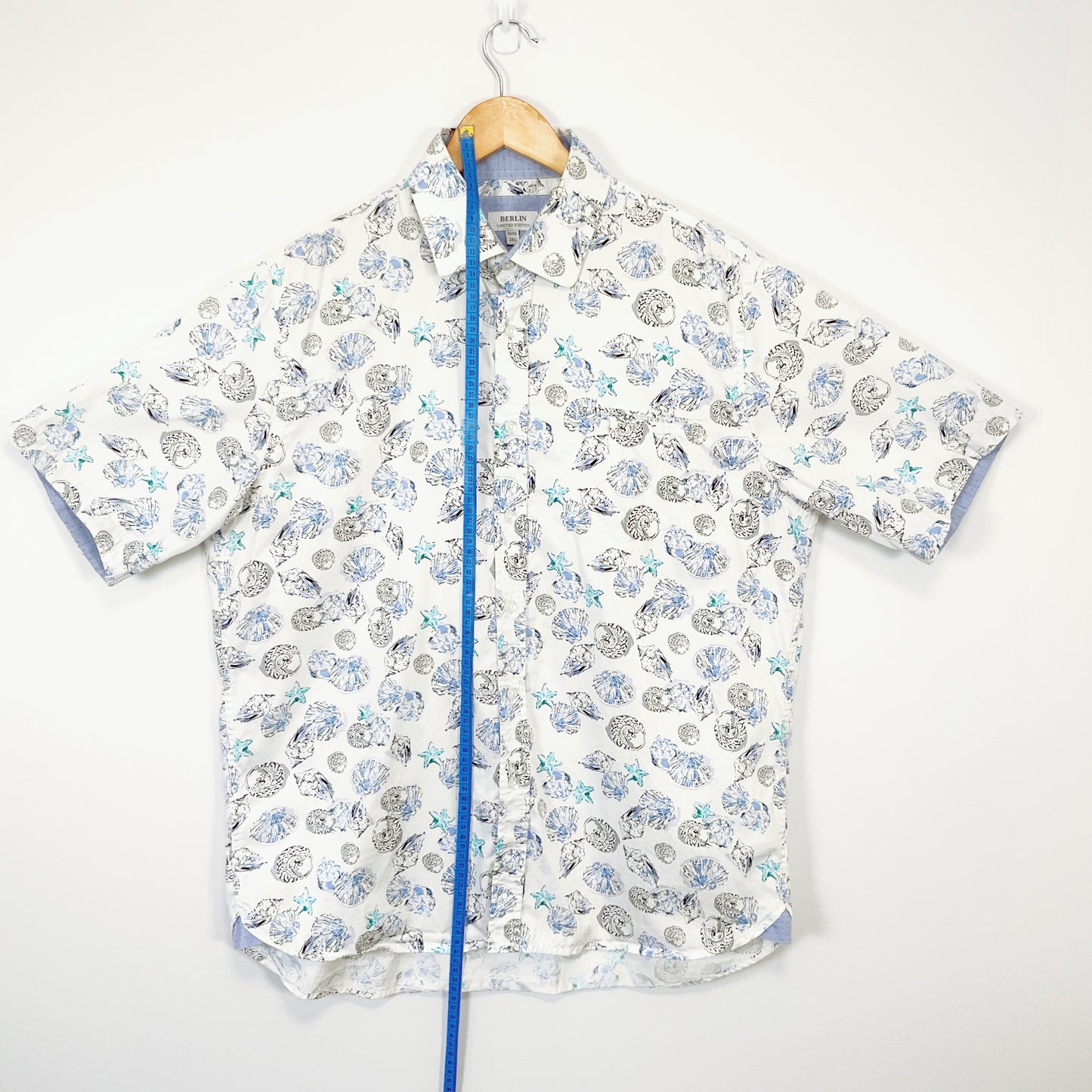 BERLIN - Short Sleeve Shell-patterned Shirt