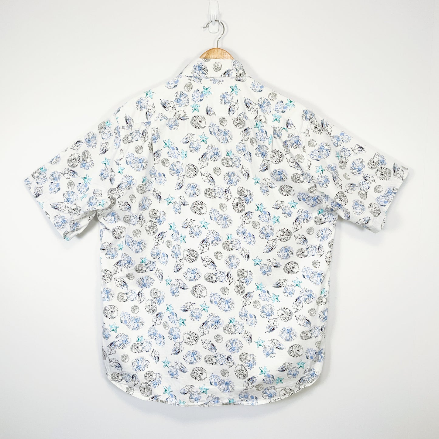 BERLIN - Short Sleeve Shell-patterned Shirt