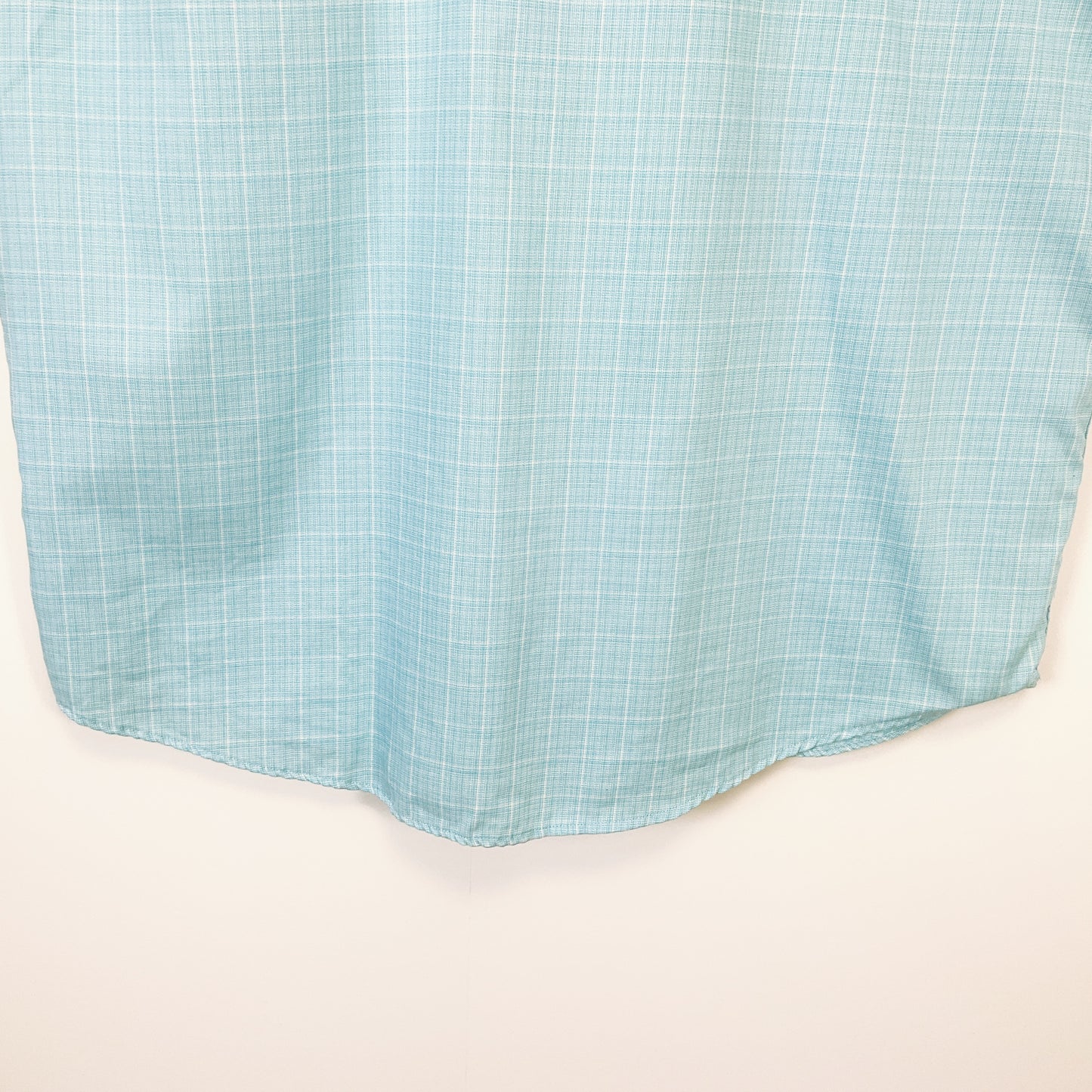 PERRONE - Easy Care Short Sleeve Cyan Shirt