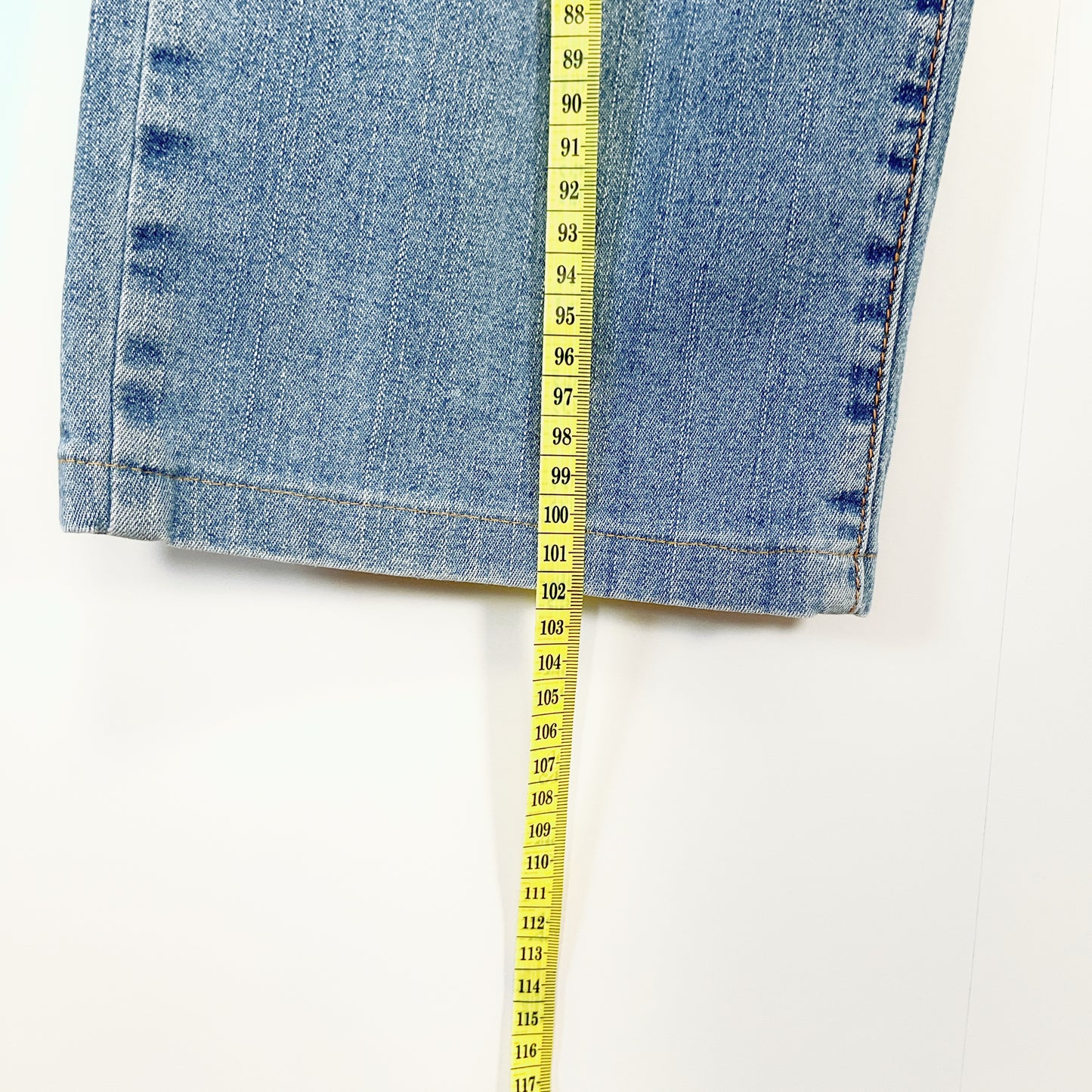 PJ JEANS - Light Blue Wash Straight Leg Jeans