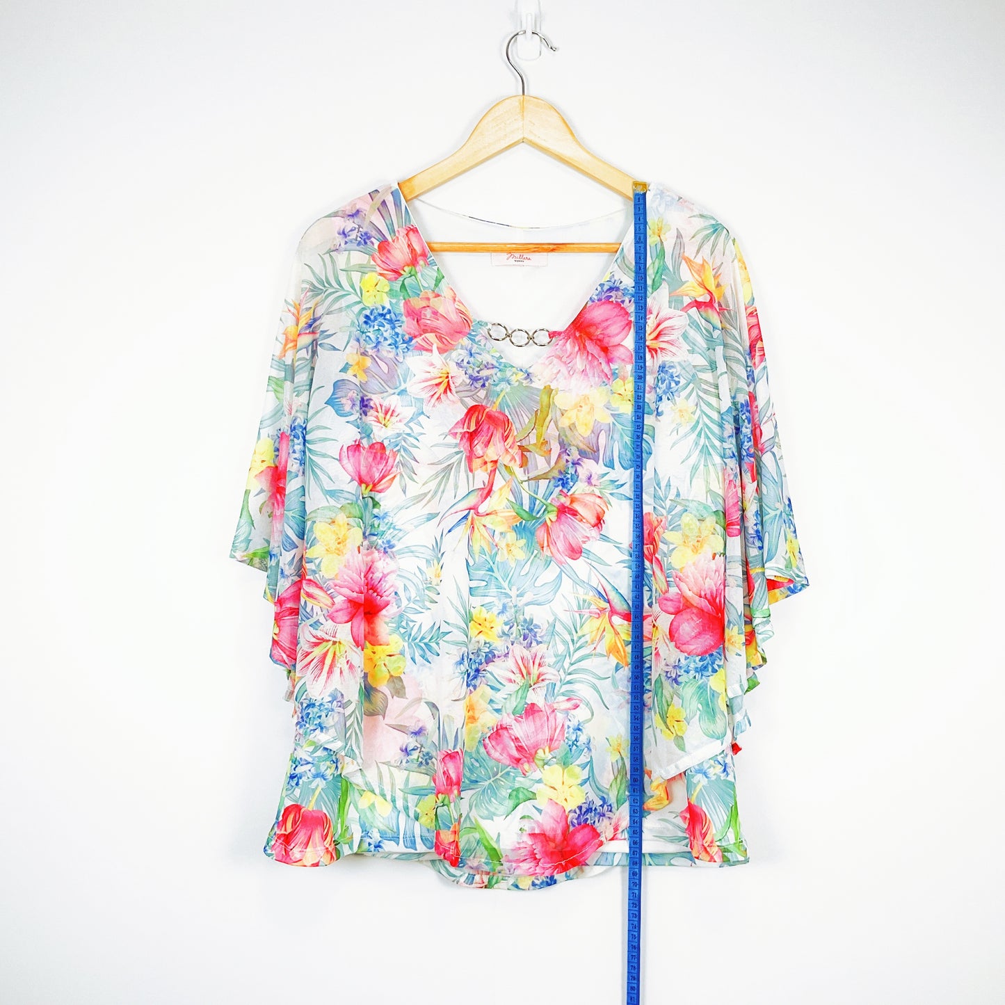 Millers - Floral Print Batwing Sleeve Blouse