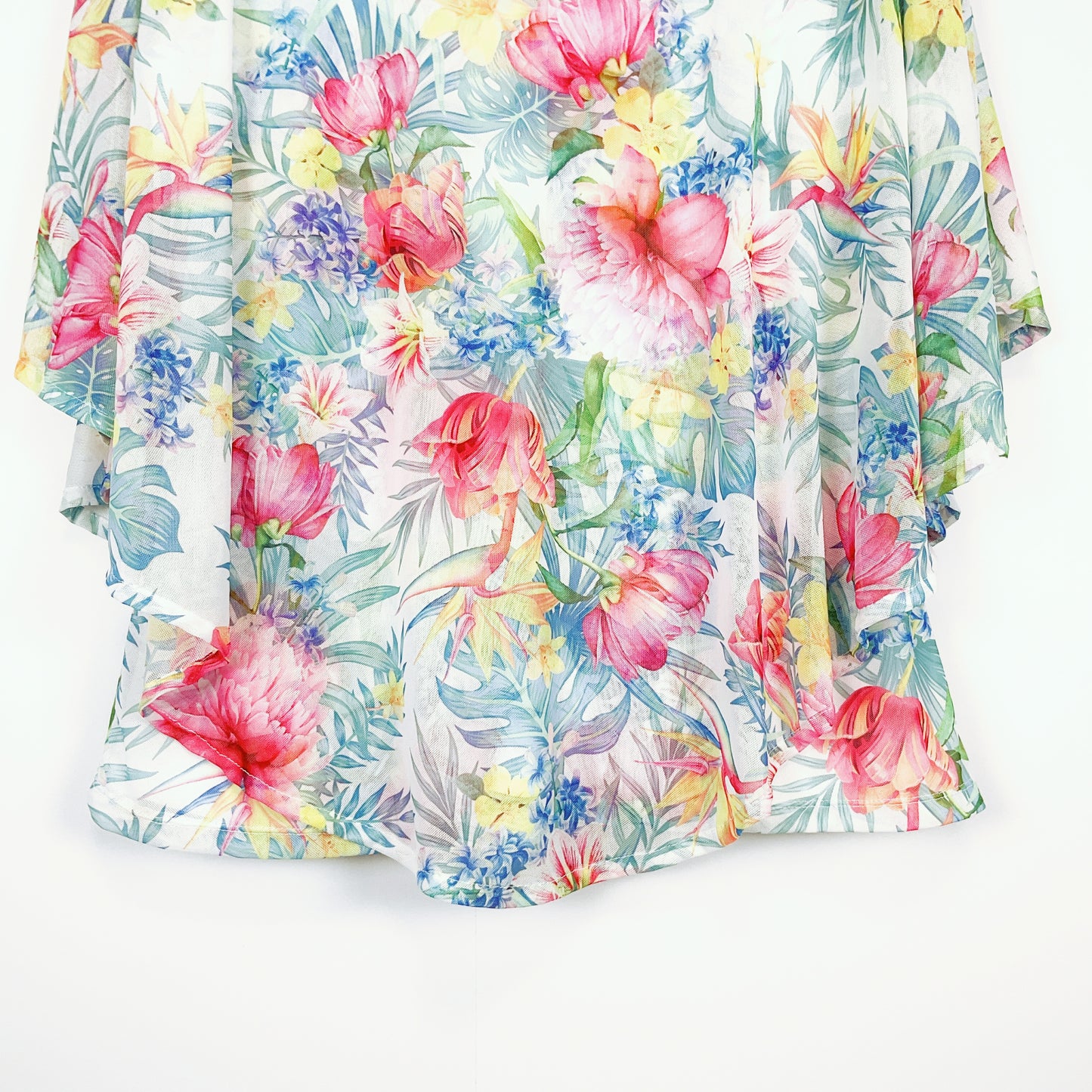 Millers - Floral Print Batwing Sleeve Blouse