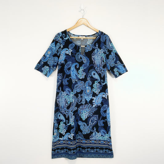 Millers - Blue Maxi Paisley Dress