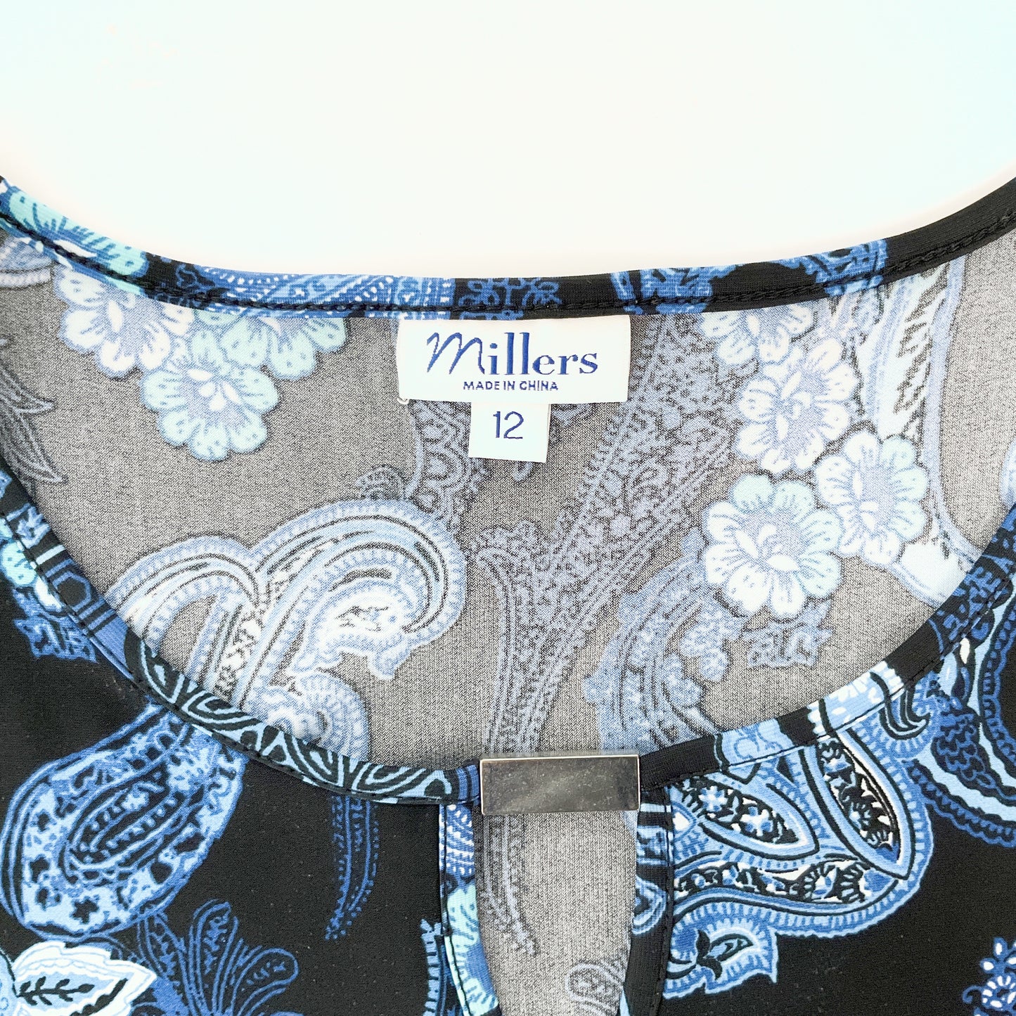 Millers - Blue Maxi Paisley Dress