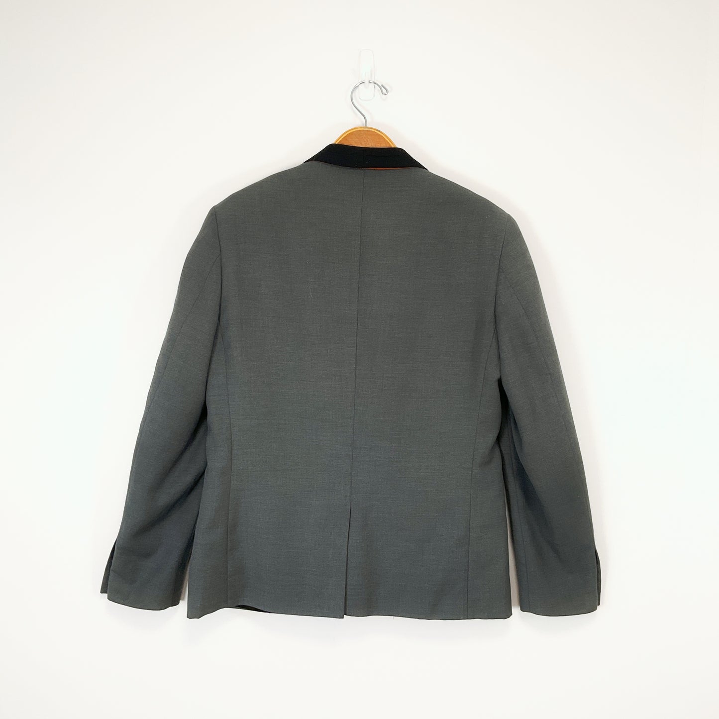 SELECTED - Men's Grey Blazer Whit Black Lapel