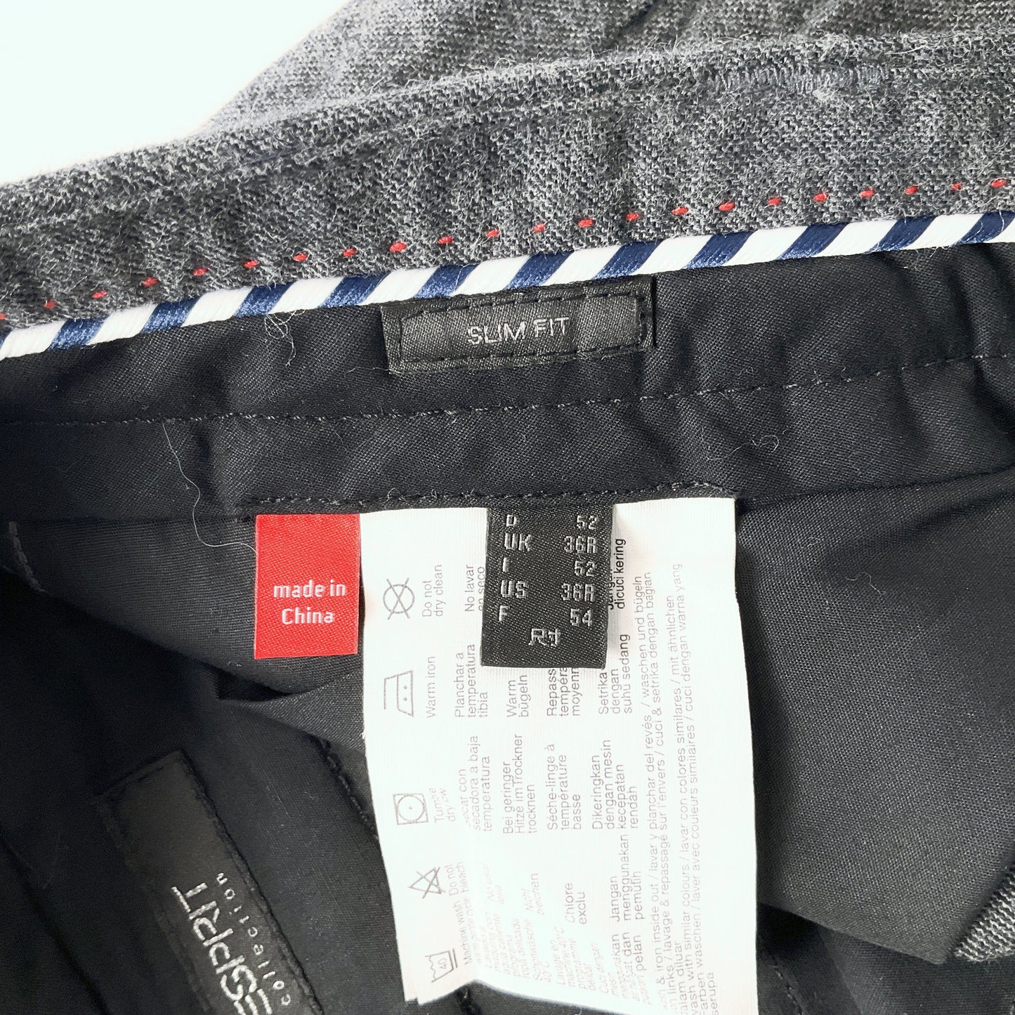 ESPRIT - Tailored Fit Chino Pants