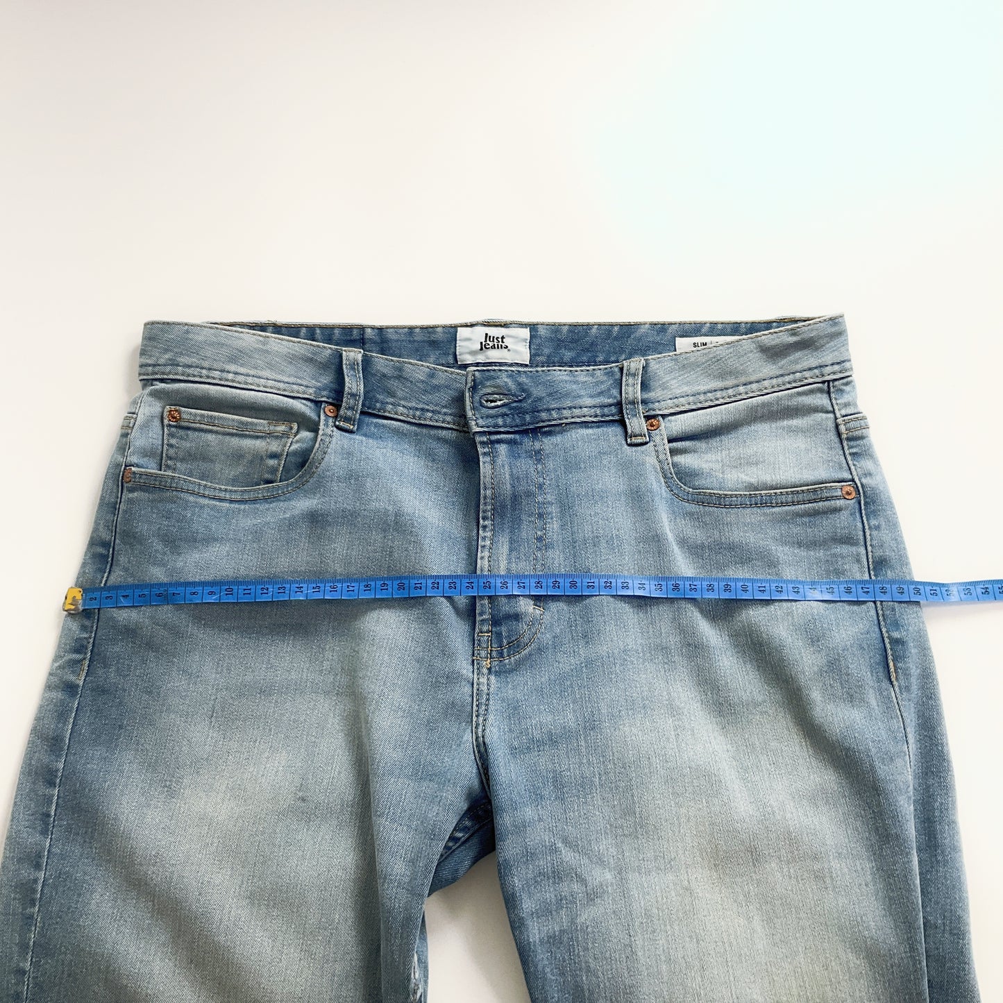 Just Jeans - Men's Light Washed Straight Leg Jeans