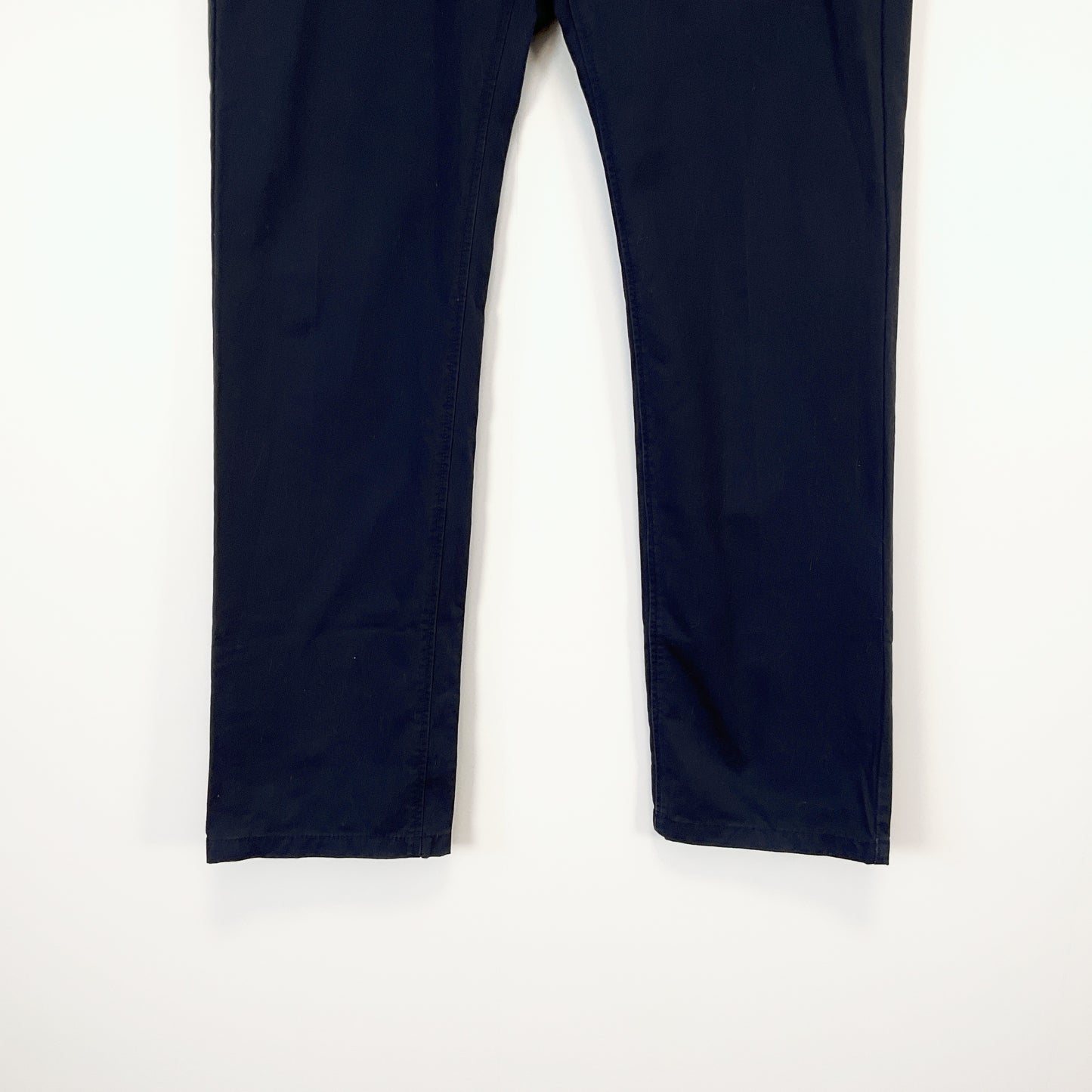 ESPRIT - Men's Casual Navy Straight Leg Cotton Trouser