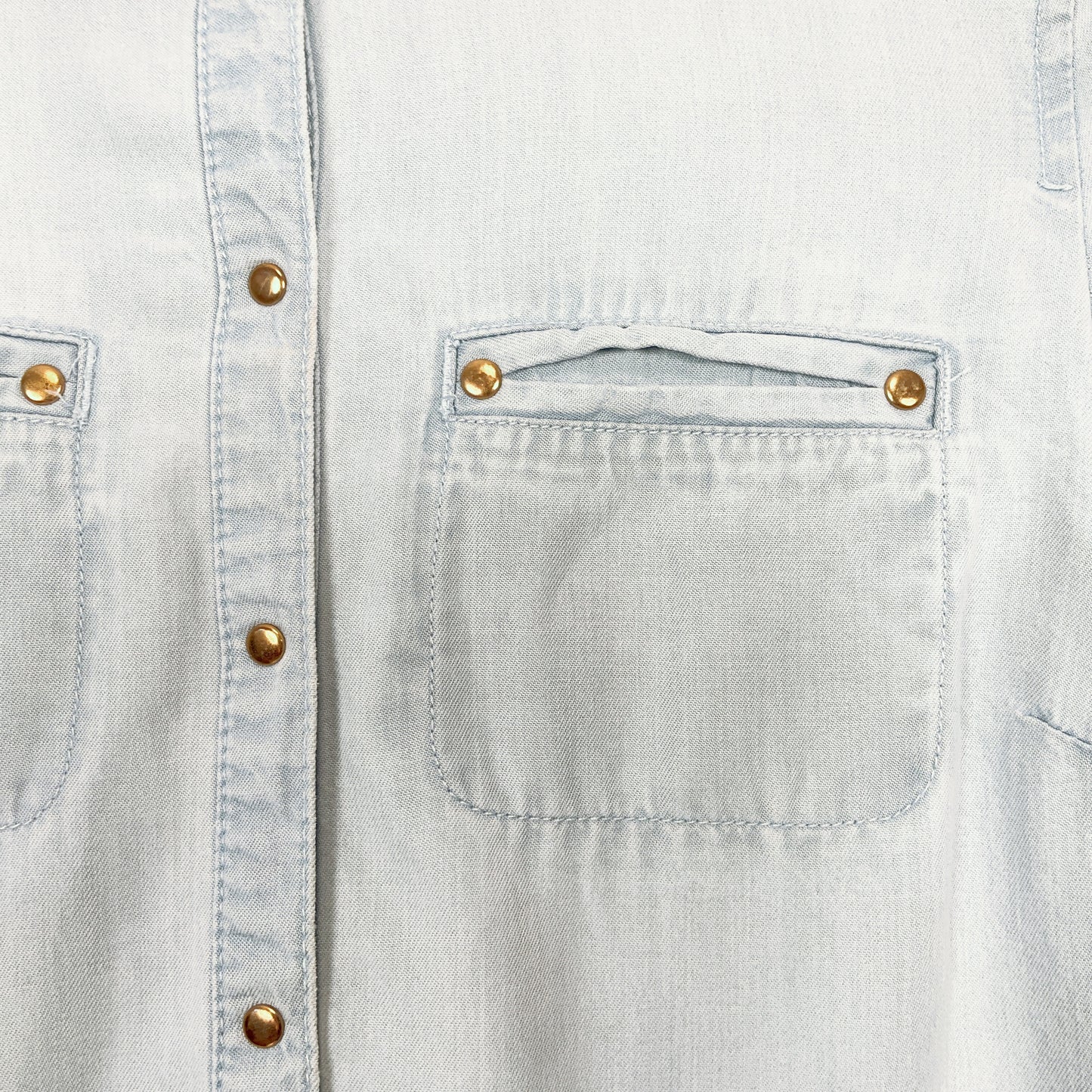 Forever New - Light Wash Denim Shirt