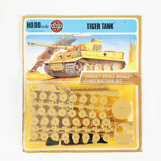 Airfix Vintage 1:76 Tiger Tank 01308-4 Series 1 Model Kit 1973