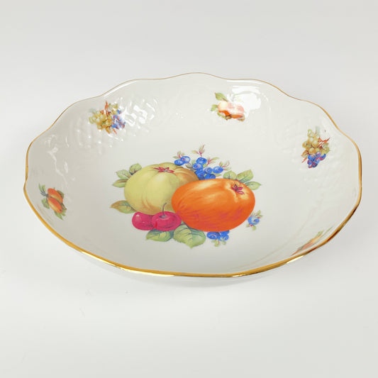 Schumann Bavaria - Porcelain Plate with Reticulated Edge