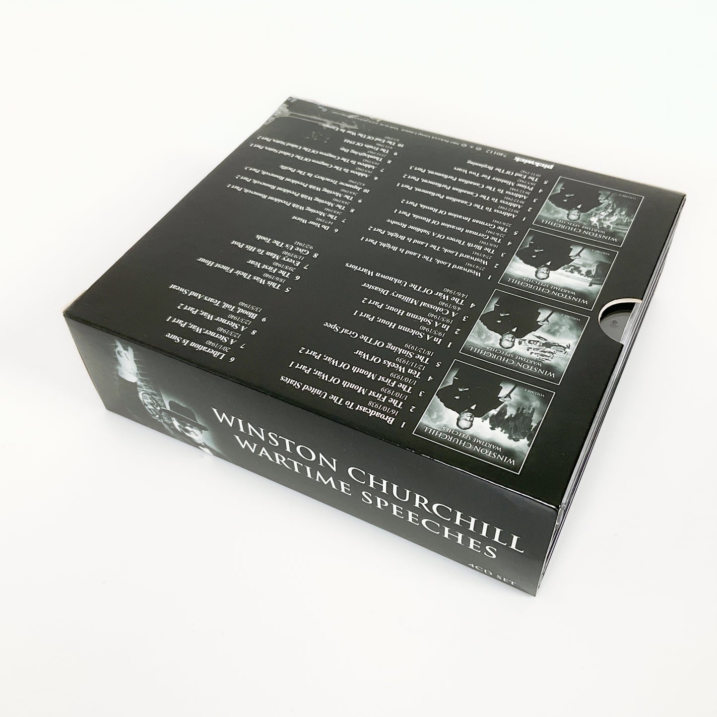 Winston Churchill - Wartime Speeches 4 CD Set