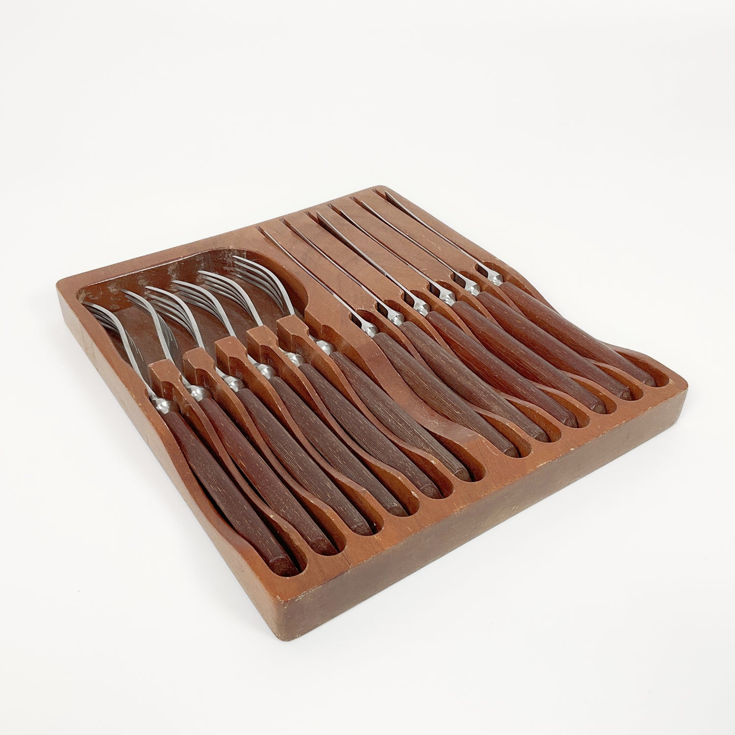 Kirks - Set Of 6 Kirks Newmark Steak Knives/Forks