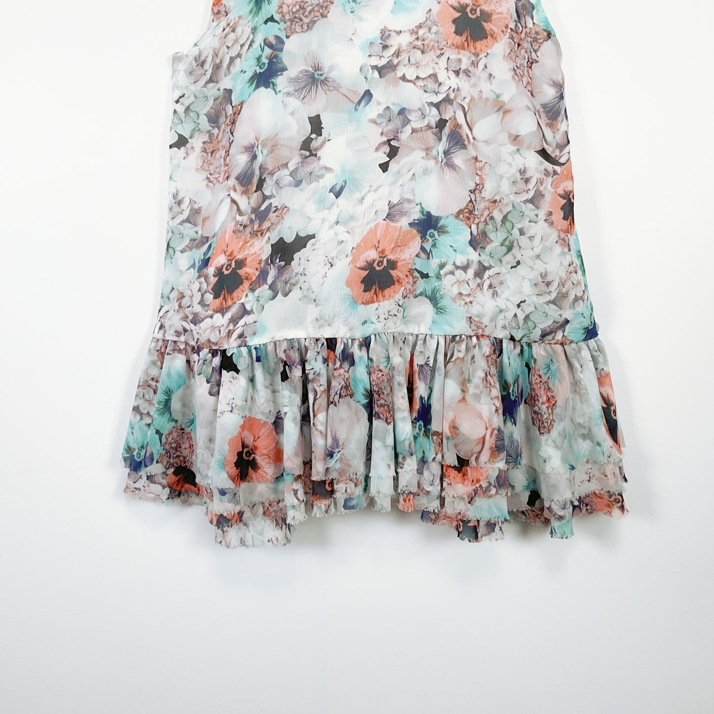 Lioness - Ruffle Floral Tank Top